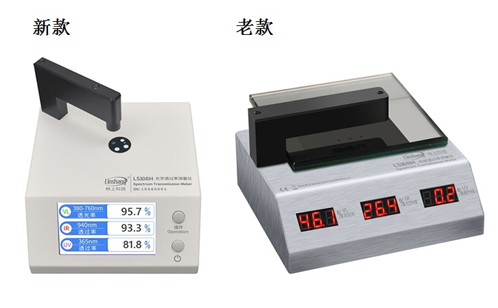 新老款LS108H光學(xué)透過率測量儀